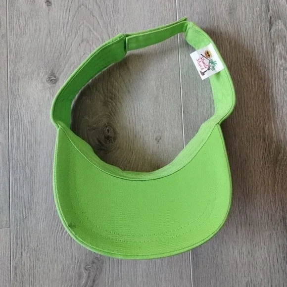 Hilton Head Visor Hat Cap Green Blue South Carolina Adjustable Strap OSFA Beach - Picture 7 of 9